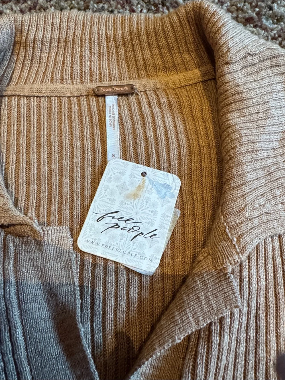 Free People light sweater